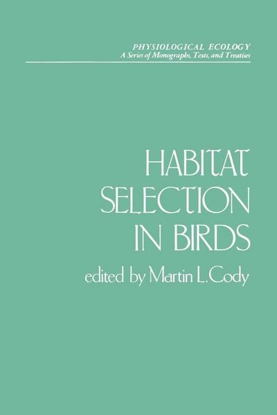 Produktbild: Habitat Selection in Birds