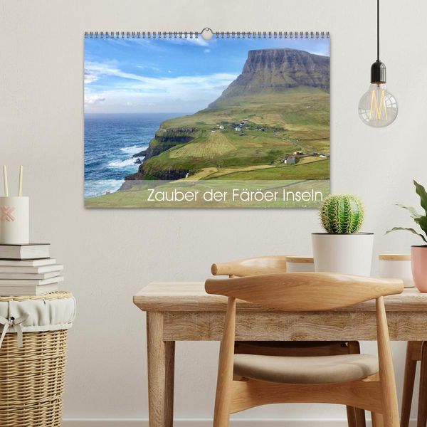 Produktbild: Zauber der F&auml;r&ouml;er Inseln (Wandkalender 2026 DIN A3 quer), CALVENDO Monatskalender