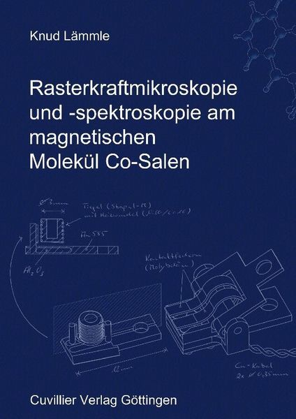 Produktbild: Rasterkraftmikroskopie und -spektroskopie am magnetischen Molek&uuml;l Co-Salen