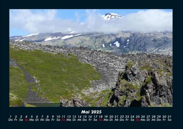 Produktbild: Berge 2025 Fotokalender DIN A4