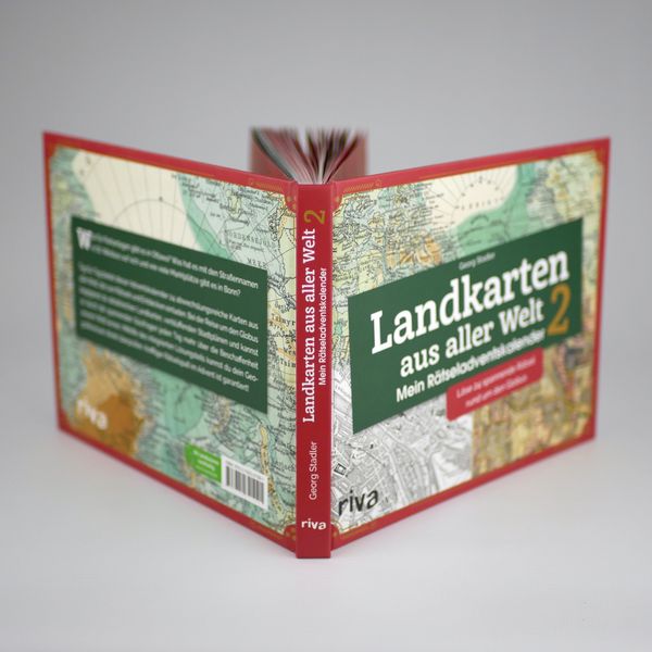 Produktbild: Landkarten aus aller Welt 2 &ndash; Mein R&auml;tseladventskalender