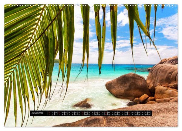 Produktbild: Seychellen (Wandkalender 2026 DIN A2 quer), CALVENDO Monatskalender