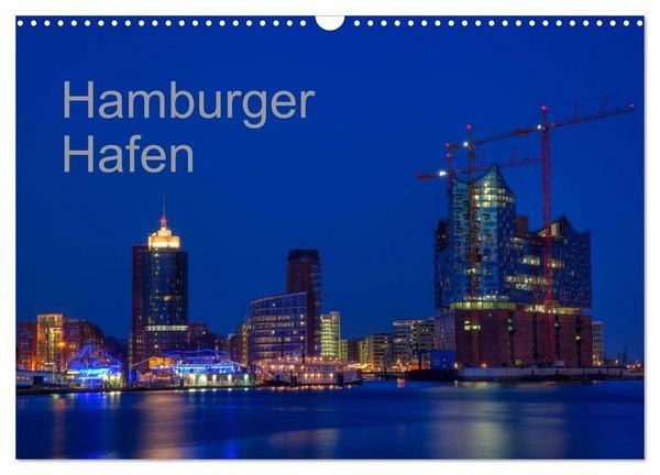 Produktbild: Hafen Hamburg (Wandkalender 2026 DIN A3 quer), CALVENDO Monatskalender