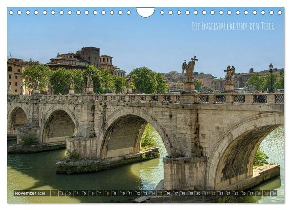 Produktbild: Highlights in Rom - Ein Wochenende in der "Ewigen Stadt" (Wandkalender 2026 DIN A4 quer), CALVENDO Monatskalender