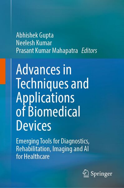 Produktbild: Advances in Techniques and Applications of Biomedical Devices