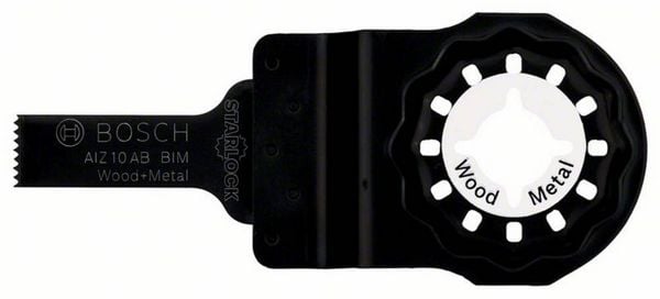 Produktbild: Bosch Accessories 2609256949 AIZ 10 EC Bimetall Tauchs&auml;geblatt 10mm 1St.