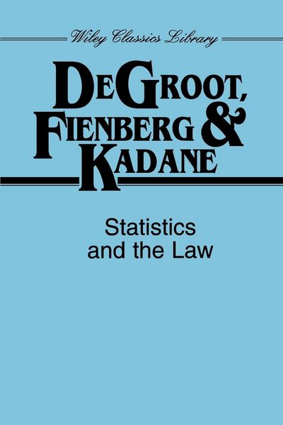 Produktbild: Statistics and the Law