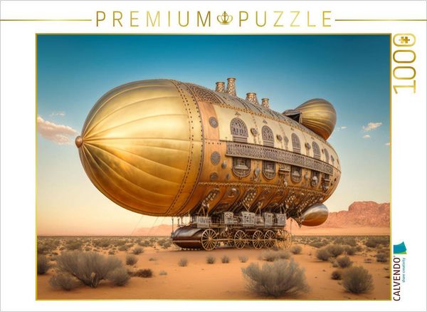 Produktbild: CALVENDO Puzzle Passagierluftschiff | 1000 Teile Lege-Gr&ouml;&szlig;e 64x48cm Foto-Puzzle f&uuml;r gl&uuml;ckliche Stunden