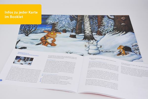 Produktbild: Bilderbuchkarten &raquo;Das Gr&uuml;ffelokind&laquo; von Axel Scheffler und Julia Donaldson