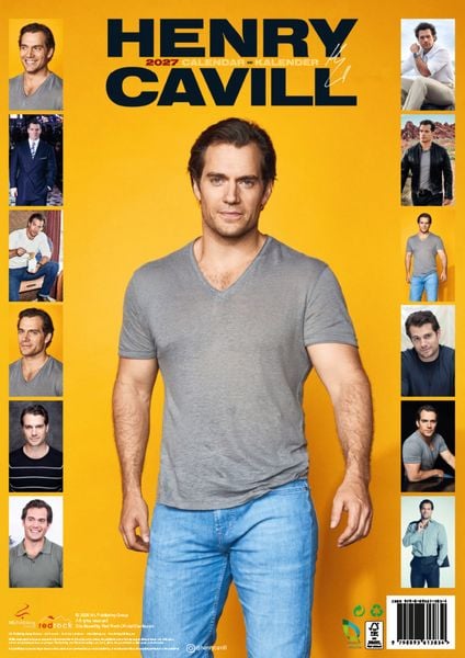 Produktbild: Henry Cavill Kalender 2027 - Der Star aus The Witcher