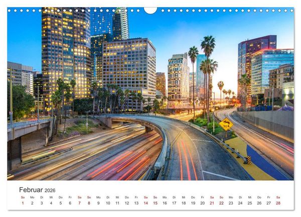 Produktbild: Los Angeles &ndash; Kalifornien (Wandkalender 2026 DIN A3 quer), CALVENDO Monatskalender