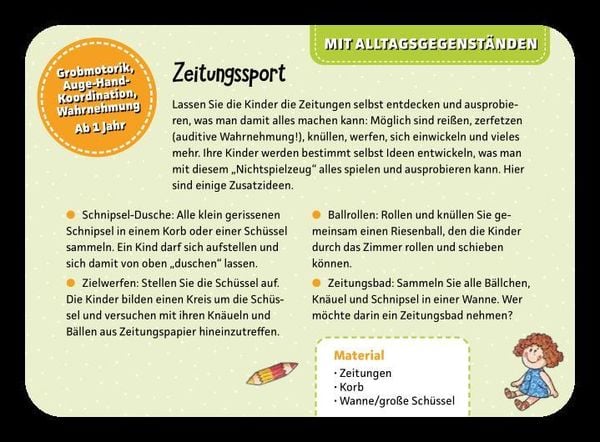 Produktbild: Bewegungsideen f&uuml;r Krippenkinder