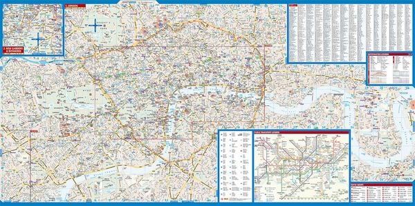 Produktbild: London, Borch Map