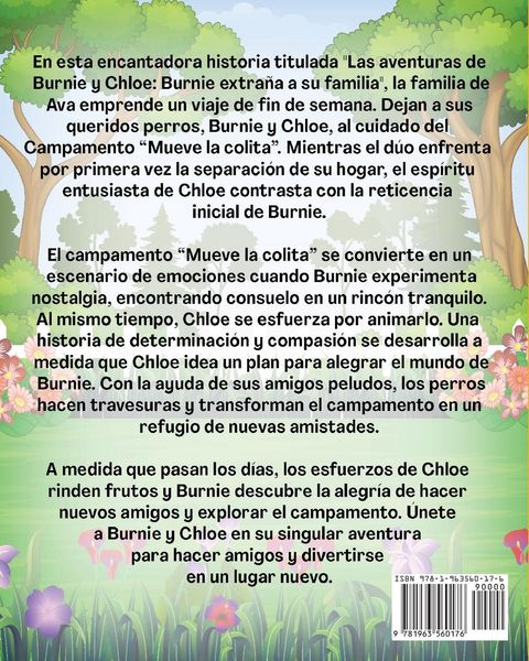 Produktbild: Las aventuras de Burnie y Chloe, Burnie extra&ntilde;a a su familia