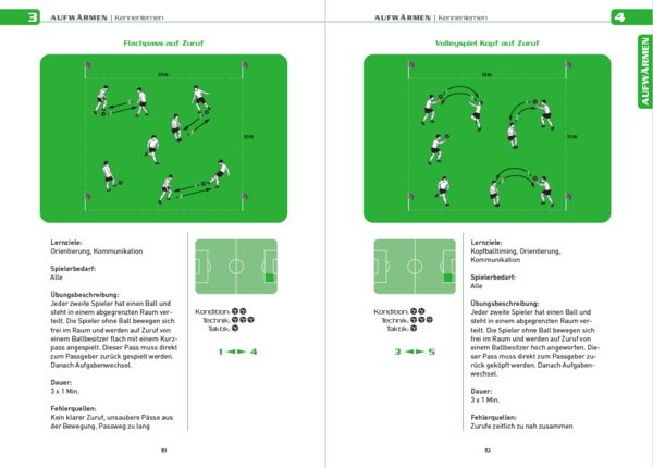 Produktbild: Fu&szlig;balltraining f&uuml;r jeden Tag