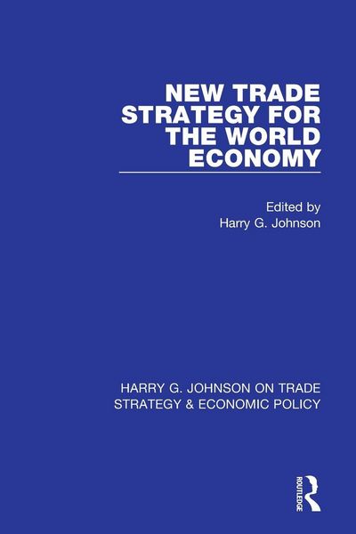 Produktbild: New Trade Strategy for the World Economy