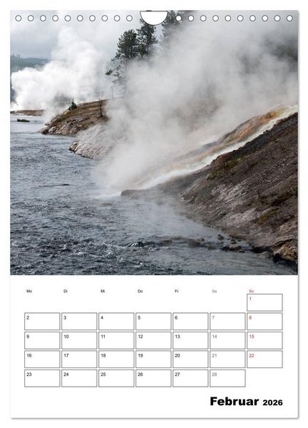 Produktbild: Yellowstone und Grand Tetons Nationalparks (Wandkalender 2026 DIN A4 hoch), CALVENDO Monatskalender
