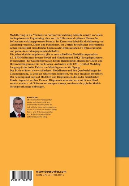 Produktbild: Modellierung betrieblicher Informationssysteme
