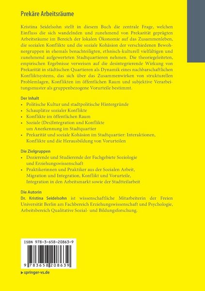 Produktbild: Prek&auml;re Arbeitsr&auml;ume