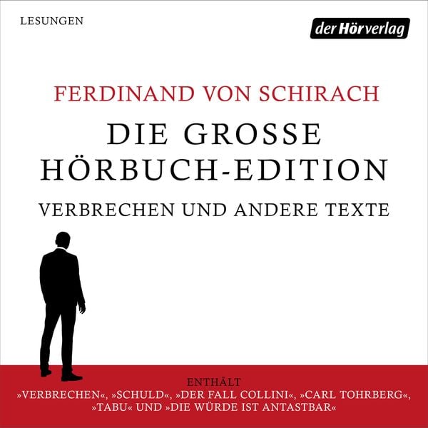 Die große Hörbuch-Edition - Verbrechen und andere Texte