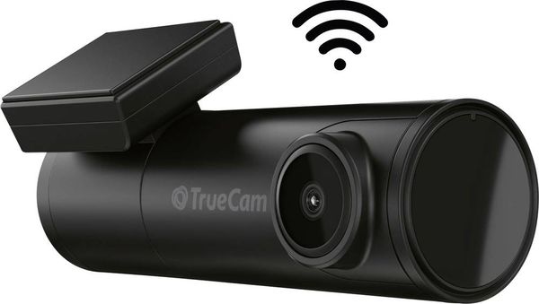 TrueCam H7 Dashcam mit GPS WLAN, Automatischer Start, WDR, GPS mit Radarerkennung, Zeitraffer, G-Sensor, Schleifenaufzei