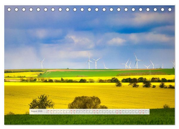 Produktbild: Die Sch&ouml;nheit des Th&uuml;ringer Waldes (Tischkalender 2026 DIN A5 quer), CALVENDO Monatskalender