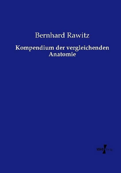 Produktbild: Kompendium der vergleichenden Anatomie