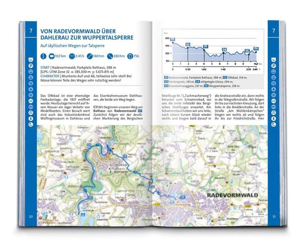 Produktbild: KOMPASS Wanderf&uuml;hrer Bergisches Land, Naturpark zwischen Rhein und Sauerland, 60 Touren
