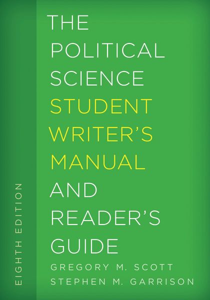 Produktbild: The Political Science Student Writer's Manual and Reader's Guide