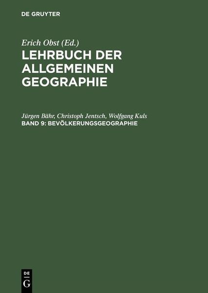 Produktbild: Bev&ouml;lkerungsgeographie
