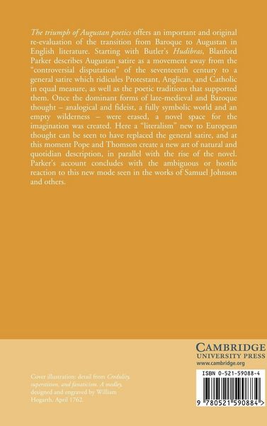 Produktbild: The Triumph of Augustan Poetics