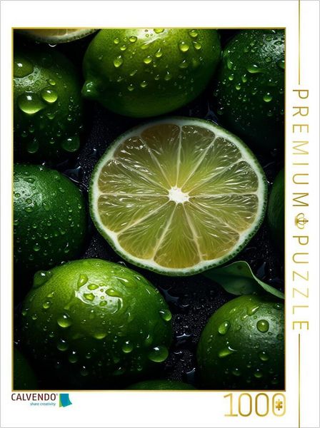 Produktbild: CALVENDO Puzzle Limetten | 1000 Teile Lege-Gr&ouml;&szlig;e 64x48cm Foto-Puzzle f&uuml;r gl&uuml;ckliche Stunden