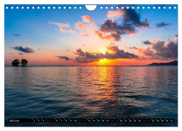 Produktbild: Seychellen - Das wahre Paradies (Wandkalender 2026 DIN A4 quer), CALVENDO Monatskalender