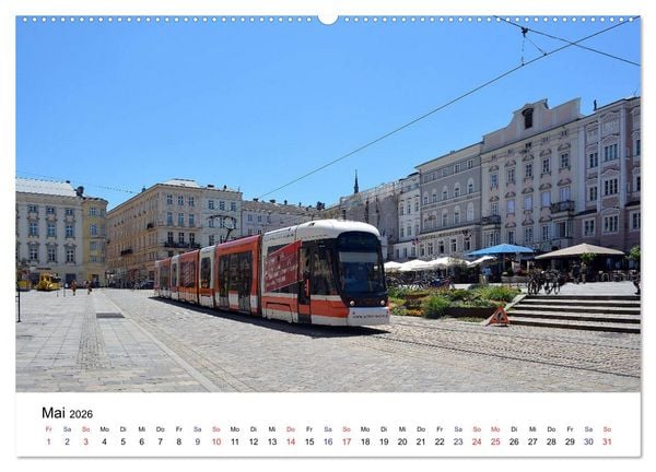 Produktbild: Stra&szlig;enbahnen in Europa (Wandkalender 2026 DIN A2 quer), CALVENDO Monatskalender