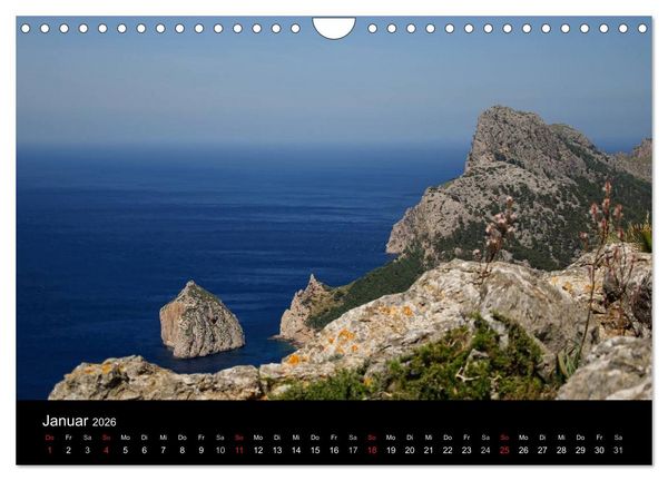 Produktbild: Mallorca wo es am sch&ouml;nsten ist (Wandkalender 2026 DIN A4 quer), CALVENDO Monatskalender