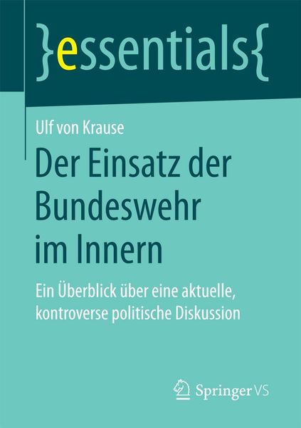 Produktbild: Der Einsatz der Bundeswehr im Innern