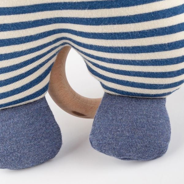 Produktbild: sigikid 39793 - Spieluhr Waschb&auml;r Classic, Stoffmix, grau-blau, Babyspielzeug
