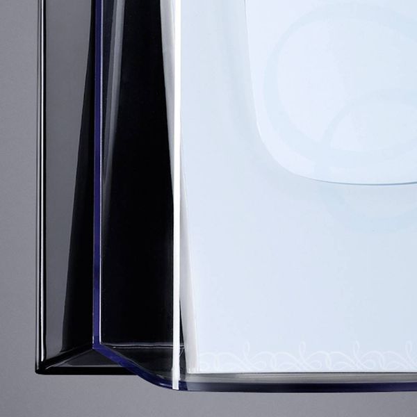Produktbild: SIGEL Wandprospekthalter acrylic mit 1 Fach, A5 hoch 170 x 155 x 55 mm