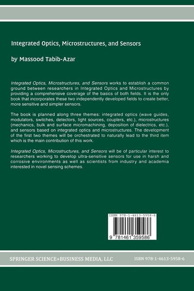 Produktbild: Integrated Optics, Microstructures, and Sensors