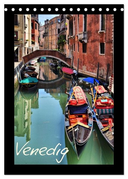 Produktbild: Venedig (Tischkalender 2026 DIN A5 hoch), CALVENDO Monatskalender