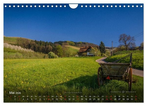 Produktbild: Romantisches Renchtal (Wandkalender 2026 DIN A4 quer), CALVENDO Monatskalender