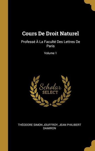 Produktbild: Cours De Droit Naturel
