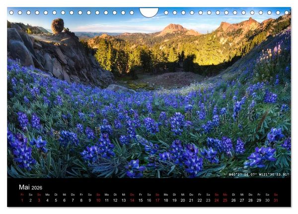 Produktbild: More Wild, Wild Places 2026 (Wandkalender 2026 DIN A4 quer), CALVENDO Monatskalender