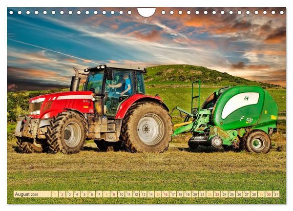 Produktbild: Landwirtschaft - die Zukunft ist digital (Wandkalender 2026 DIN A4 quer), CALVENDO Monatskalender