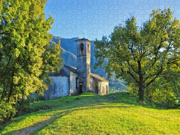 Produktbild: CALVENDO Puzzle Chiesa S. Veronica | 1000 Teile Lege-Gr&ouml;&szlig;e 64x48cm Foto-Puzzle f&uuml;r gl&uuml;ckliche Stunden