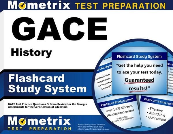 Produktbild: Gace History Flashcard Study System