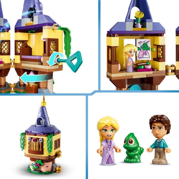 Produktbild: LEGO ǀ Disney Princess 43294 Rapunzels Mini-Turm, Bauspielzeug, Spielset f&uuml;r Kinder ab 5 Jahren