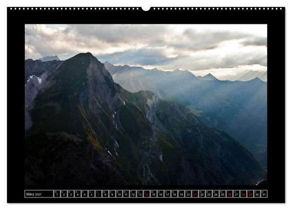 Produktbild: SEH(N)SUCHT ALPEN&Uuml;BERQUERUNG (hochwertiger Premium Wandkalender 2027 DIN A2 quer), Kunstdruck in Hochglanz