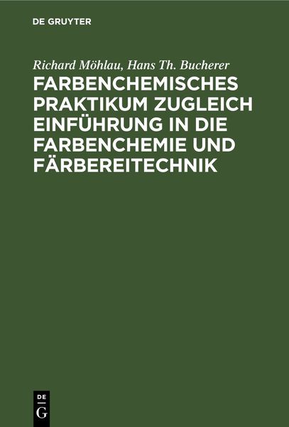 Produktbild: Farbenchemisches Praktikum