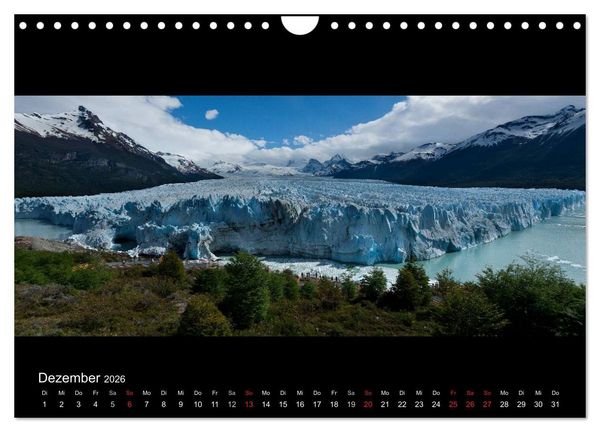 Produktbild: Patagonien - Ungez&auml;hmtes Land (Wandkalender 2026 DIN A4 quer), CALVENDO Monatskalender